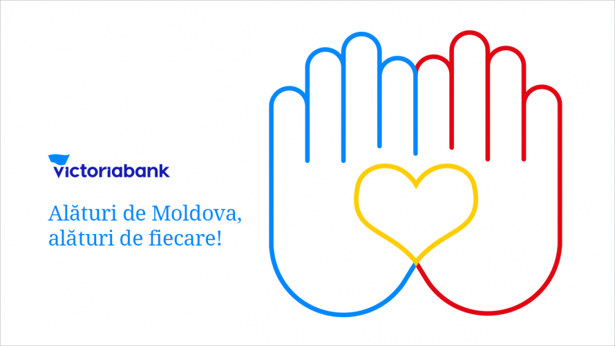 Victoriabank anunță o amplă campanie socială pentru întreaga țară. Alături de Moldova, alături de fiecare!