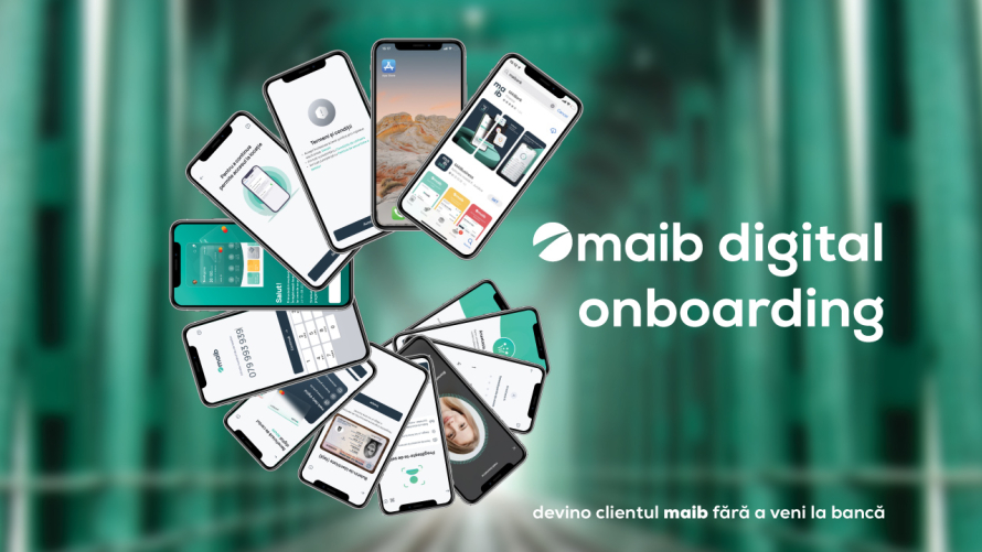 Digital onboarding maib – devino clientul maib fără a veni la bancă