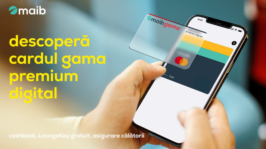 Noul gama premium digital – cardul perfect, cu cashback generos și servicii premium