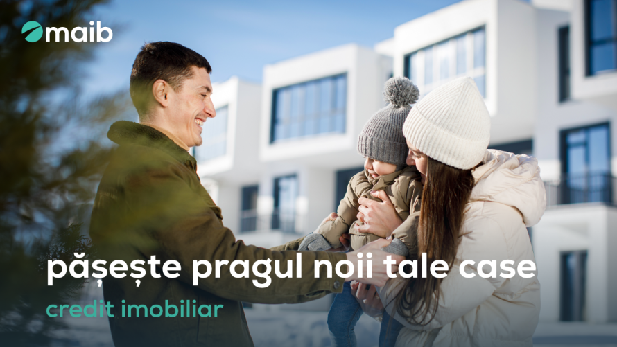 Un nou an, o nouă casă - creditele imobiliare maib devin și mai accesibile