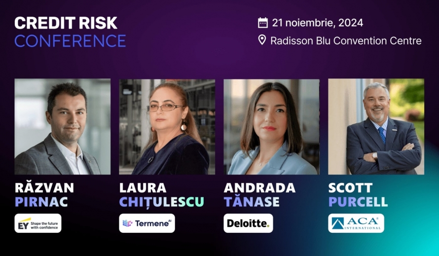 Înregistrează-te la Credit Risk Conference 2024: evenimentul de referință în creditare