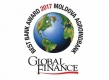 Revista „Global Finance” a desemnat Moldova Agroindbank drept cea mai bună bancă din Moldova