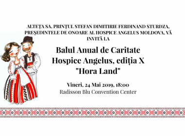 MAIB vă invită să susţineți cauza Hospice Angelus la „Balul anual de caritate”