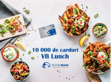 Victoriabank a emis circa 10 000 de carduri VB Lunch