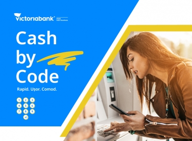 Cash by Code – încă o inovație digitală la Victoriabank 