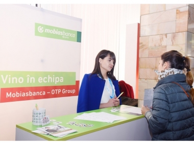 Mobiasbanca – OTP Group vine cu cele mai bune oferte de angajare la Târgul de Carieră 2019