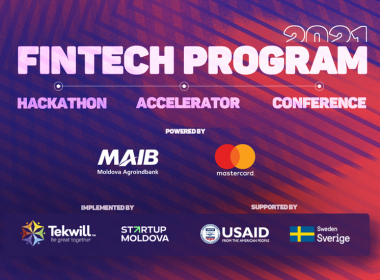 MAIB invită startup-urile tech din Moldova să se înscrie în programul ”Verticala Fintech 2021”