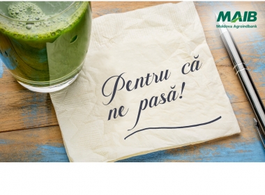 Declarație Moldova Agroindbank: “Pentru că ne pasă de sănătatea ta!”