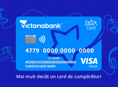 Fii STAR la shopping! Obține puncte cu STAR Card de la Victoriabank pentru cumpărături! Peste un milion de puncte au fost deja acordate!