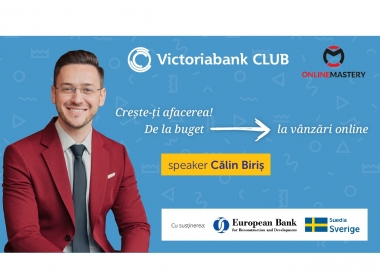 Un nou eveniment marca Victoriabank CLUB - „Crește-ți afacerea! De la buget la vânzări online”