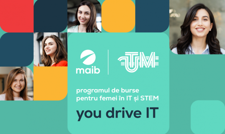 maib oferă burse pentru studentele din IT și STEM. Vezi cum aplici