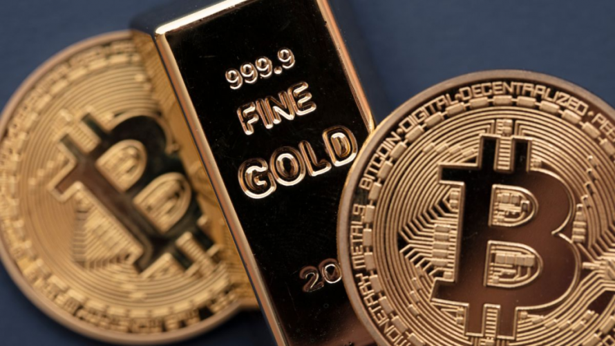 Aurul și Bitcoinul ating maxime istorice într-o competiție financiară tot mai intensă