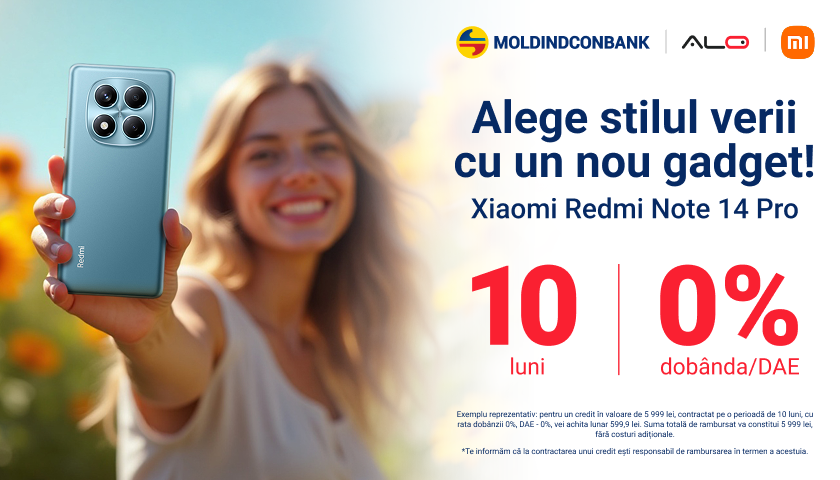 Gadgeturi în rate, fără dobândă – cu Moldindconbank și ALO.md