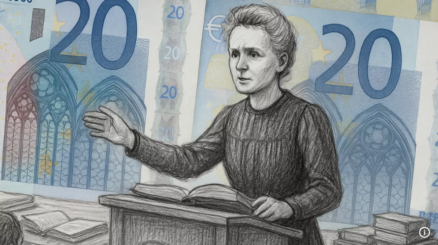 Ceartă între două țări din cauza femeii de pe bancnota euro. Despre cine este vorba?