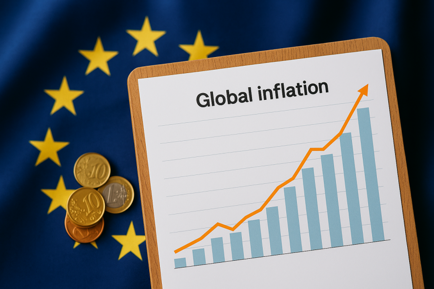 Inflația globală rămâne ridicată: Europa de Est, mai afectată decât restul continentului