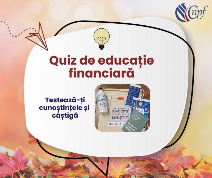 De Ziua Educației: testează-ți cunoștințele financiare. Quiz lansat de CNPF și UN Women