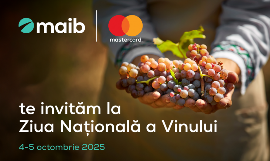 Ziua Națională a Vinului 2025: maib și Mastercard susțin tradițiile și vinificatorii Moldovei