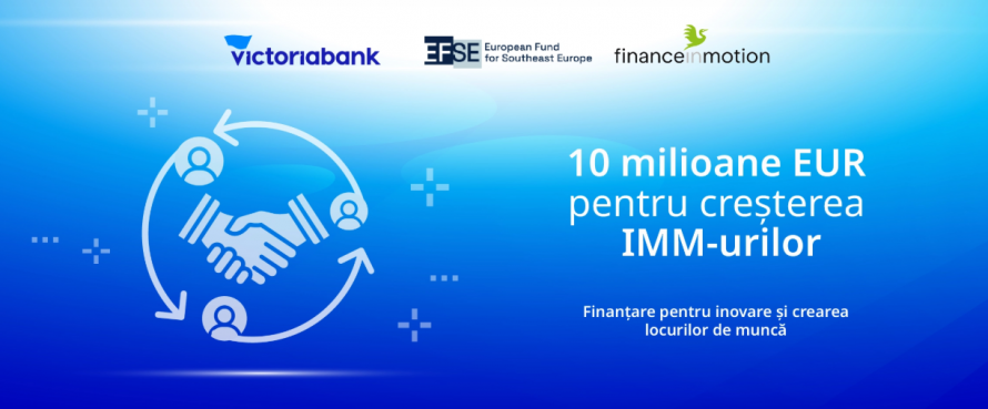 Victoriabank a obținut un nou credit subordonat de 10 milioane EUR pentru finanțarea IMM-urilor
