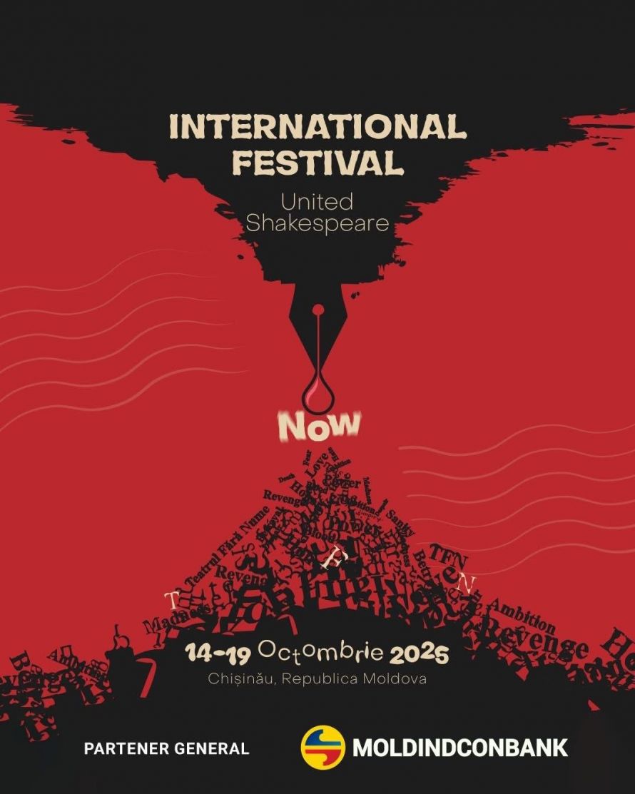Moldindconbank – partener general al primei ediții a Festivalului Internațional „United Shakespeare”