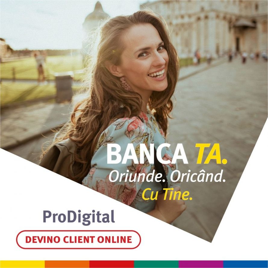 ProCredit Bank simplifică accesul la servicii bancare: cont 100% online prin platforma ProDigital