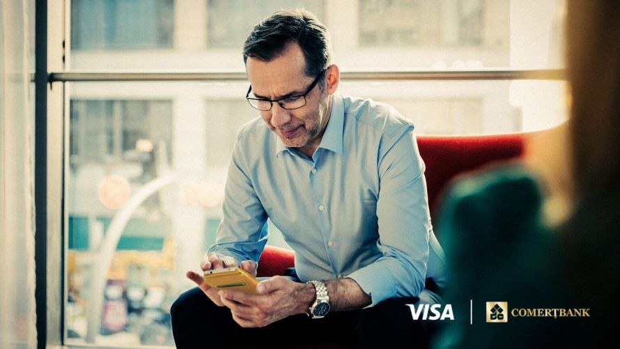 În premieră în Moldova: Visa și Comerțbank lansează transferurile internaționale cu Visa Direct to Account