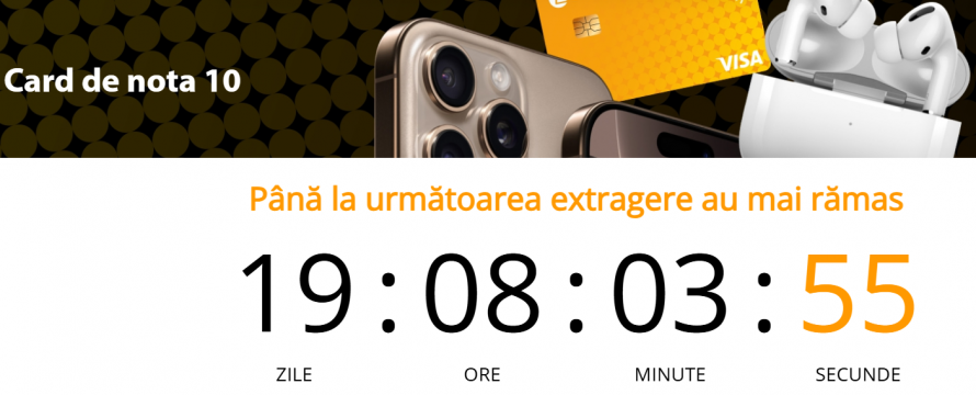 Energbank premiază deținătorii cardurilor Visa: iPhone 16 Pro și AirPods Pro 2 în joc până la 31 octombrie