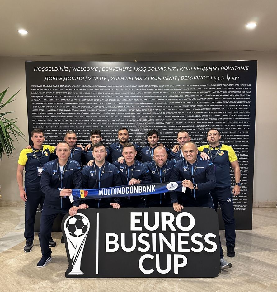 Echipa Moldindconbank, singura echipă din Moldova la Euro Business Cup 2025