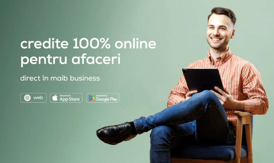maib a acordat primul credit de business 100% online, direct în banking app