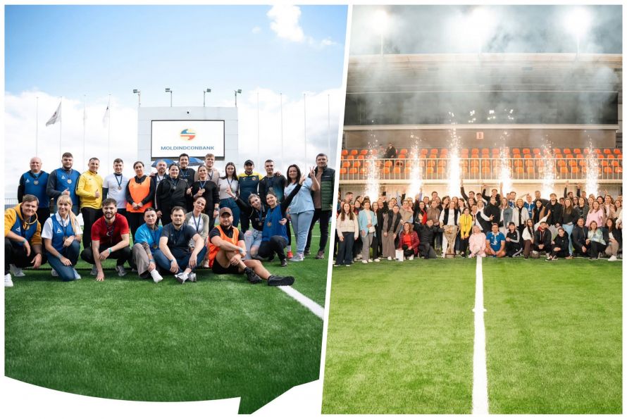 Sport și artificii: Moldindconbank a organizat un team building pentru angajații din Chișinău
