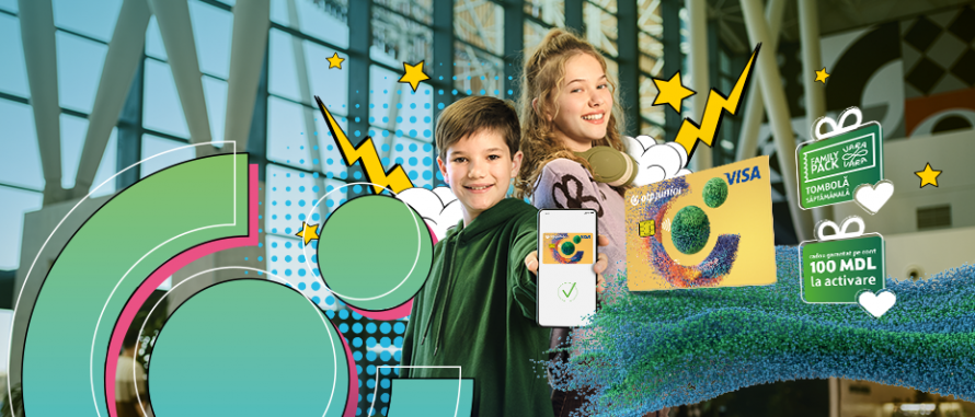 Primii pași în educația financiară: cardurile Visa Junior de la OTP Bank
