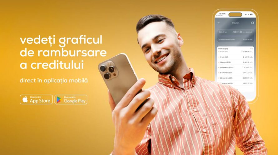 Maib simplifică gestionarea creditelor pentru companii: graficul de rambursare, disponibil direct în aplicația maib business