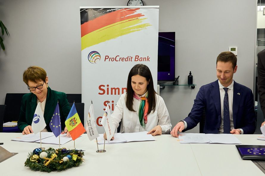 5 milioane de euro pentru IMM-uri: ProCredit Bank și EBRD au semnat un nou acord de finanțare, cu sprijinul UE