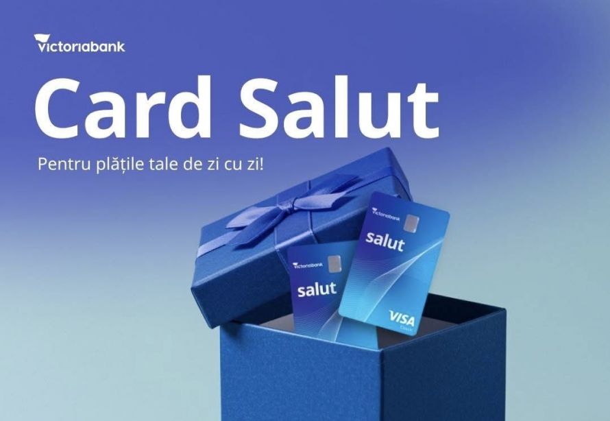 Bonus 60 de lei lunar pentru cumpărături: avantajele cardului Salut de la Victoriabank