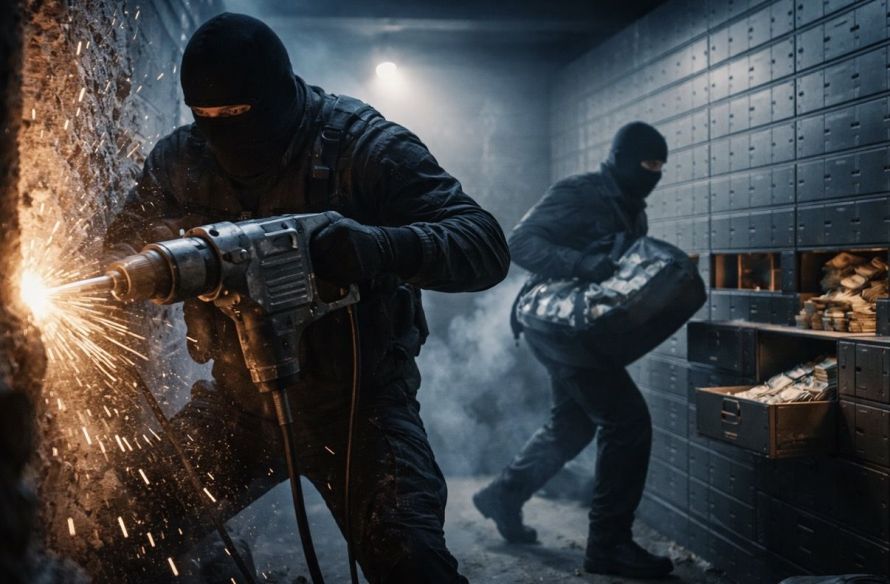 Jaf demn de Hollywood la o bancă din Germania: pagubă estimată la 30 de milioane de euro