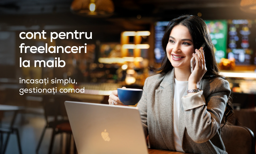 Maib lansează soluții bancare dedicate freelancerilor din Republica Moldova