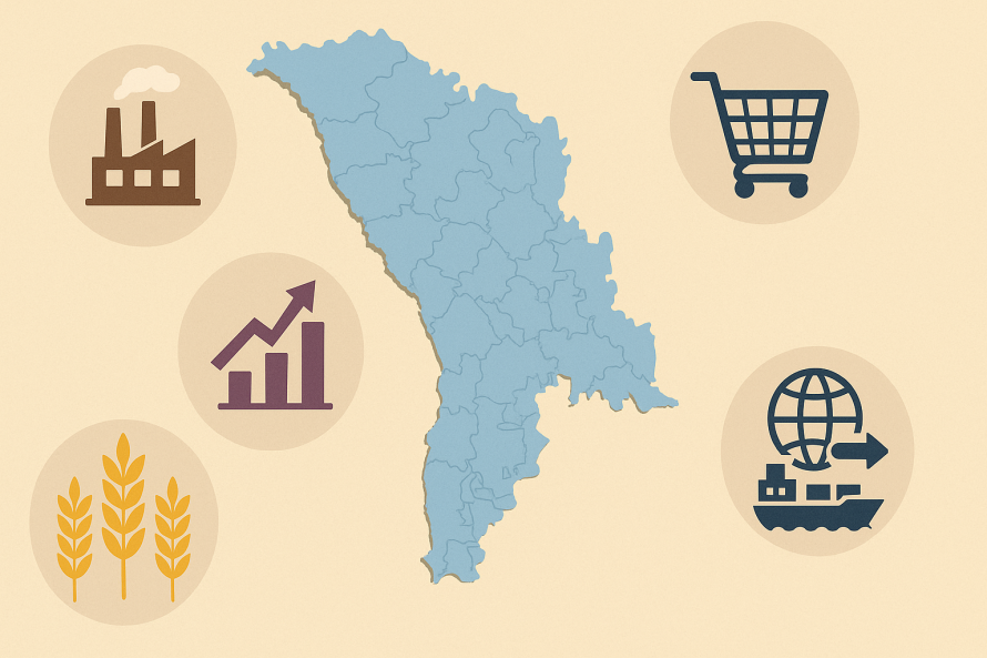 Harta salariilor în Moldova: top domenii la plată și sectoarele unde media e sub 12.000 lei pe lună