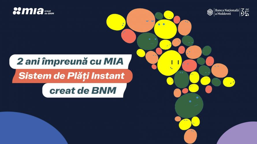 MIA Plăți Instant, la doi ani de la lansare: fiecare al doilea client bancar din Moldova folosește sistemul