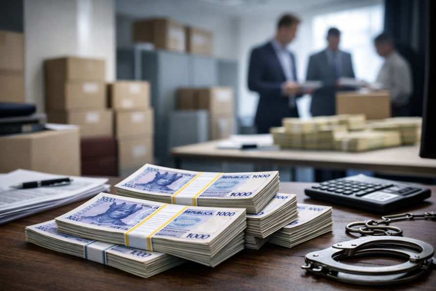 Peste 173 de milioane de lei, vizați într-un dosar de spălare de bani