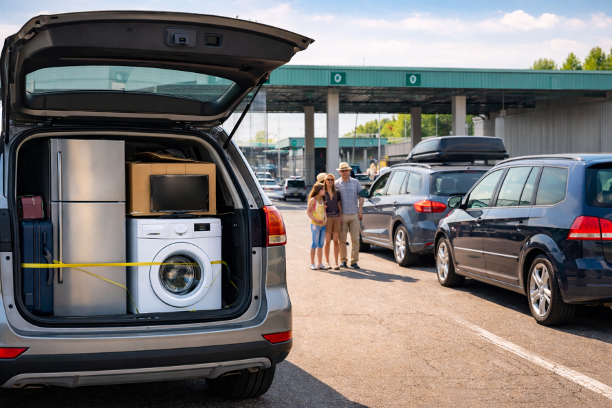 Cât i-au costat pe moldoveni bunurile peste limita neimpozabilă aduse în țară de Paști