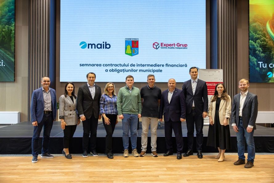 Maib intermediază obligațiuni municipale de 8 milioane de lei pentru Ceadîr-Lunga