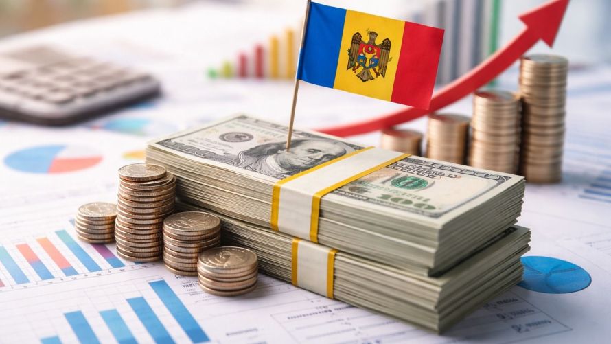 Peste două PIB-uri: datoria totală a Moldovei a urcat la 723,3 miliarde de lei