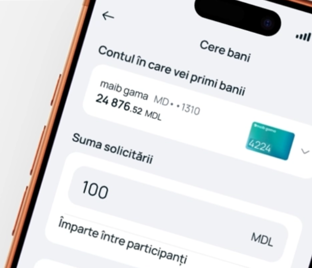 Maib schimbă funcția „Cere bani”: poți împărți nota de plată cu mai multe persoane dintr-o singură solicitare