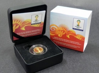 (foto) Banca Centrală a Braziliei va lansa un set de monede comemorative dedicat campionatului mondial de fotbal (2014)
