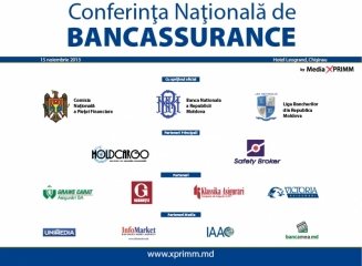 În data de 15 noiembrie 2013 la Chișinău va avea loc Conferința Națională de Bancassurance