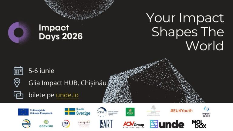 Impact Days Moldova 2026 revine cu o ediție diferită, mai practică și mai conectată la nevoile  antreprenorilor