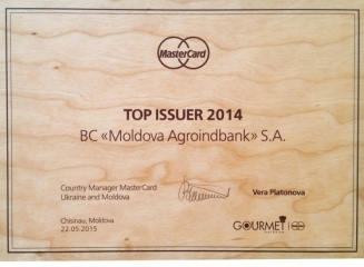 (foto) Compania globală de plăţi si tehnologie MasterCard şi-a premiat cel mai bun partener din Moldova