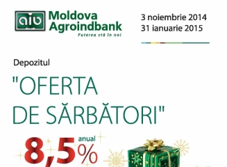 Depozitul “Oferta de Sărbători” de la MAIB – opţiune justă!