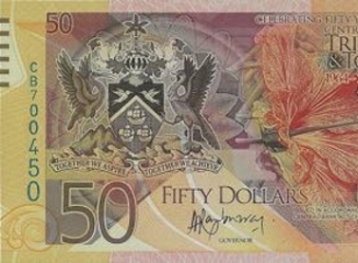 (foto) Bancnota de 50 de dolari din Trinidad & Tobago a fost aleasă „Bancnota anului 2014”. Vedeți cele 12 finaliste.