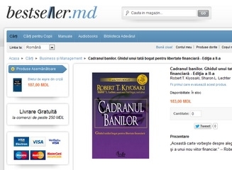 Librăria online Bestseller.md livrează de azi comenzi în peste 200 de țări