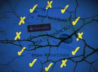 Bloomberg News: 25 de bănci din zona euro nu au trecut testele de stres ale BCE
